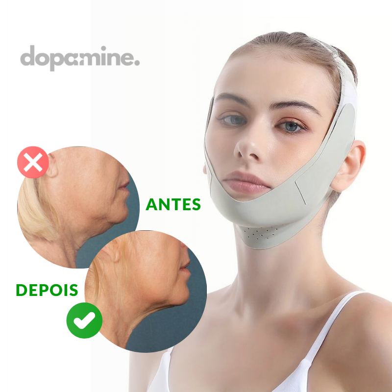 SlimFace: Cinto para contorno facial e cuidados com a pele