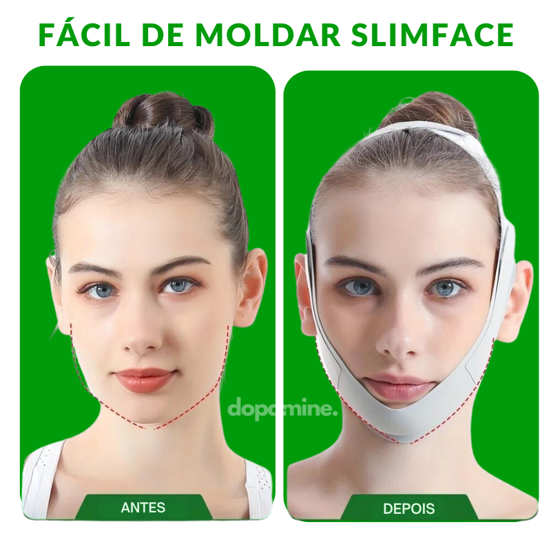 SlimFace: Cinto para contorno facial e cuidados com a pele