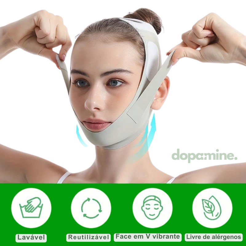 SlimFace: Cinto para contorno facial e cuidados com a pele