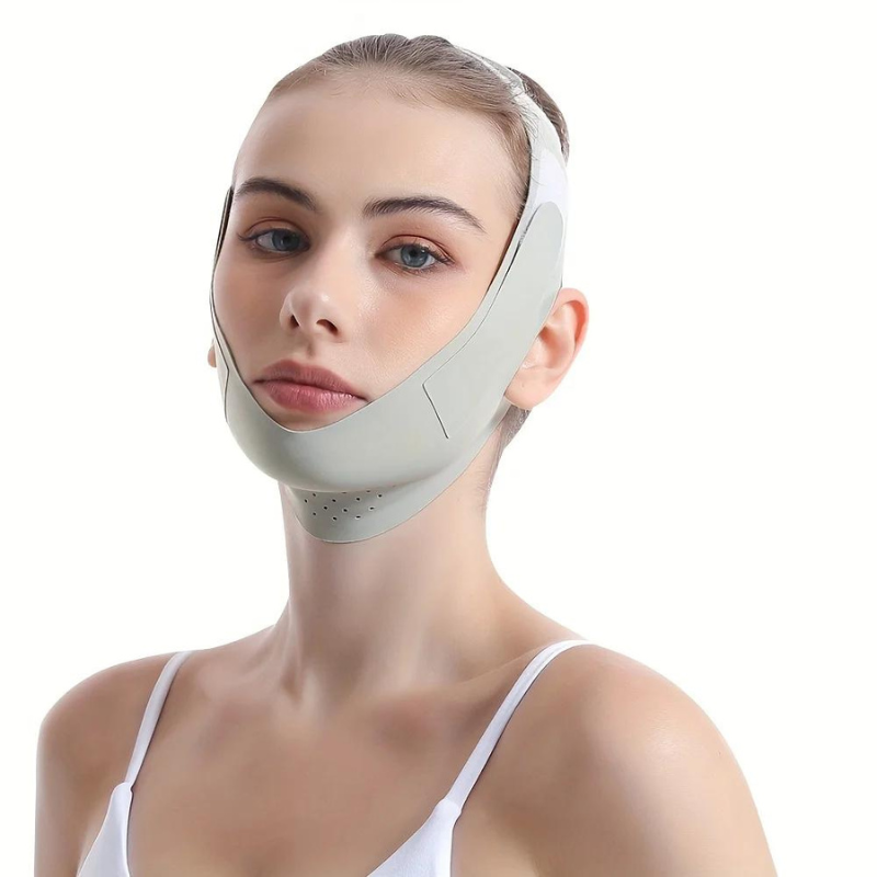 SlimFace: Cinto para contorno facial e cuidados com a pele