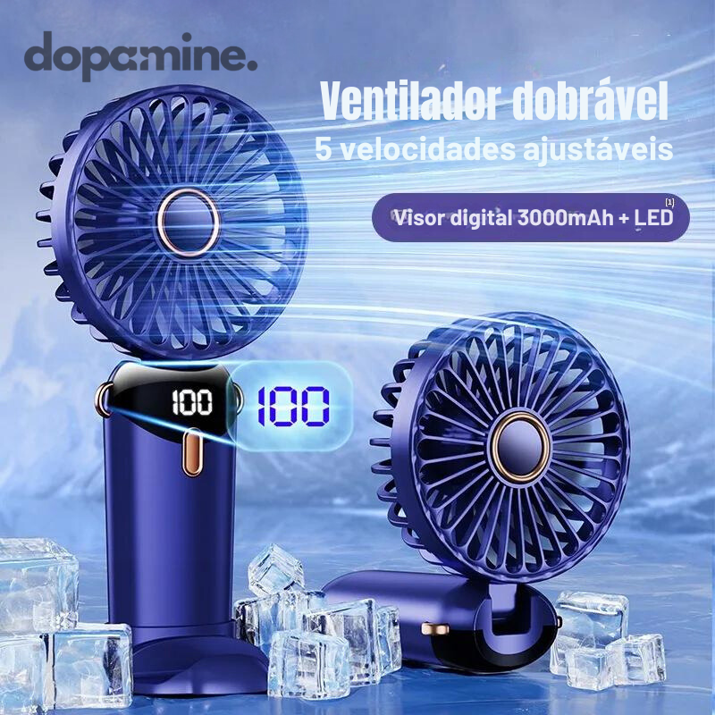 Mini Ventilador Portátil de 3000mAh